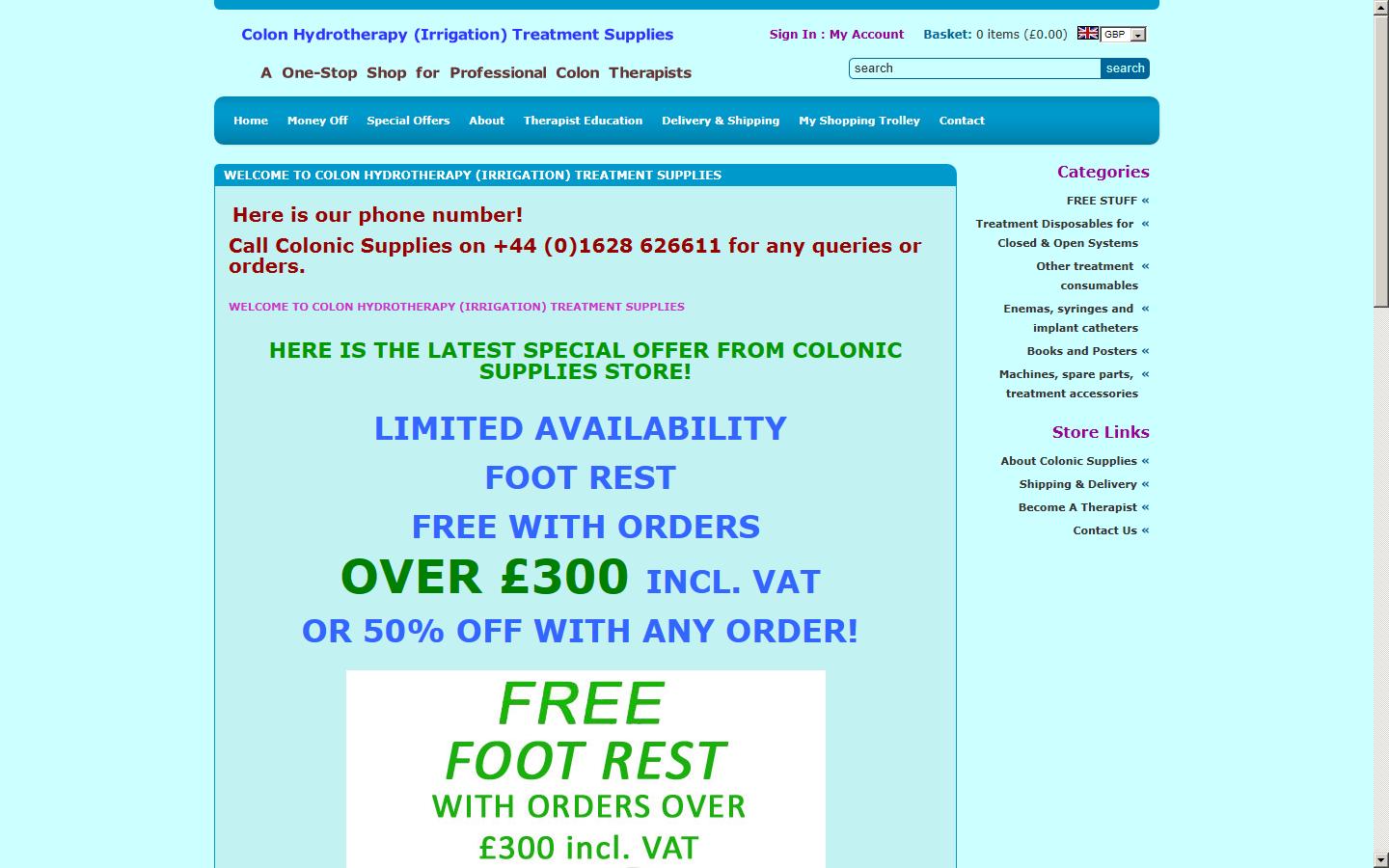 The Chi Centre Ltd Website