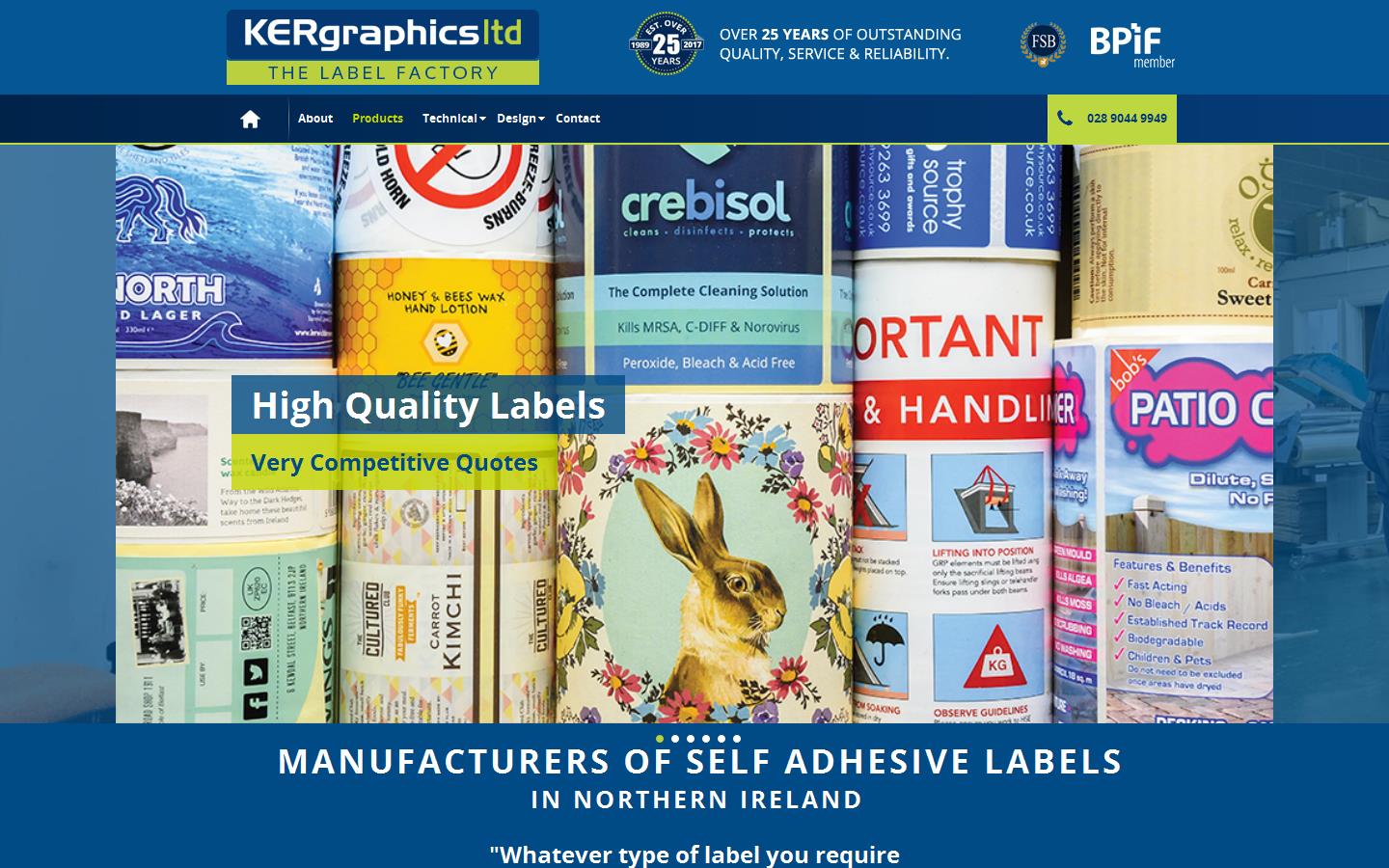 KER Graphics Ltd Website