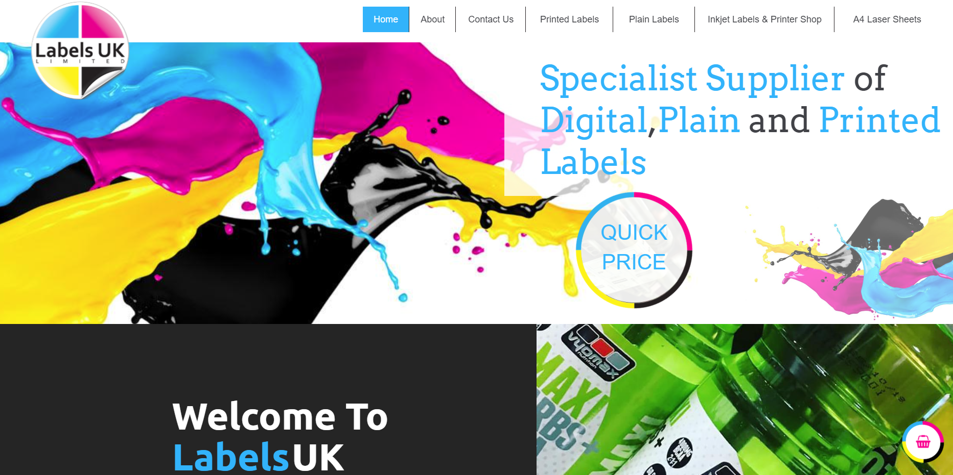 Labels UK Ltd Website