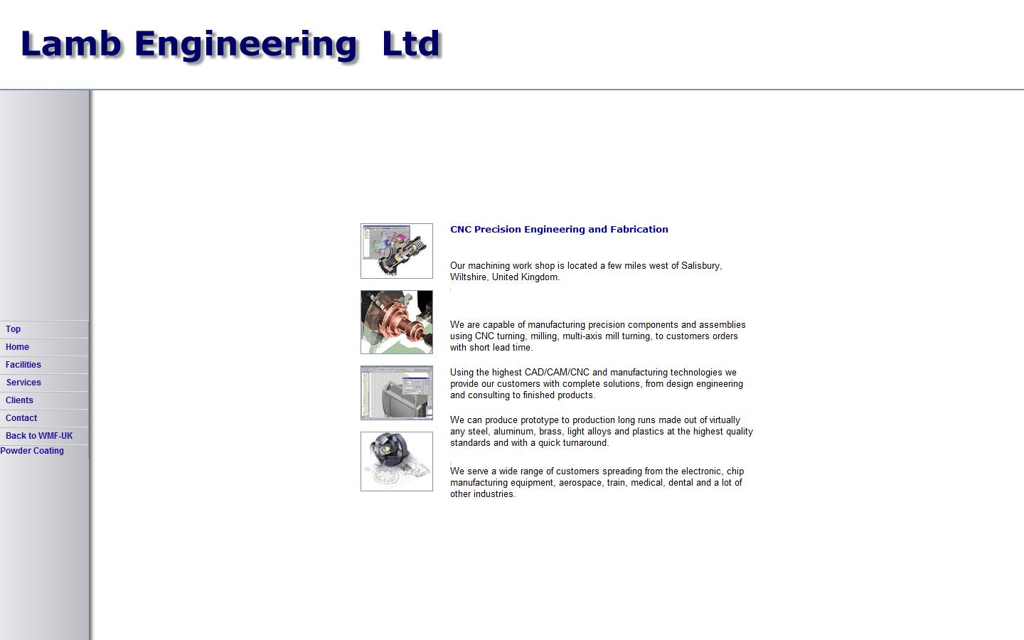 Lamb Engineering Ltd Website