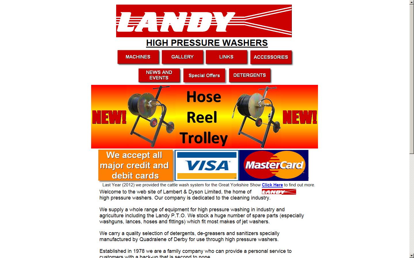Lambert & Dyson Ltd Website