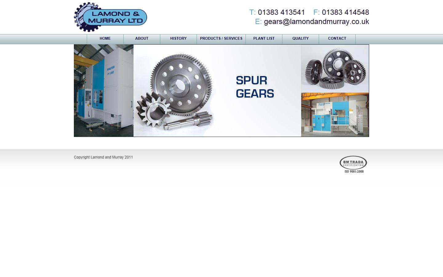 Lamond & Murray Ltd Website