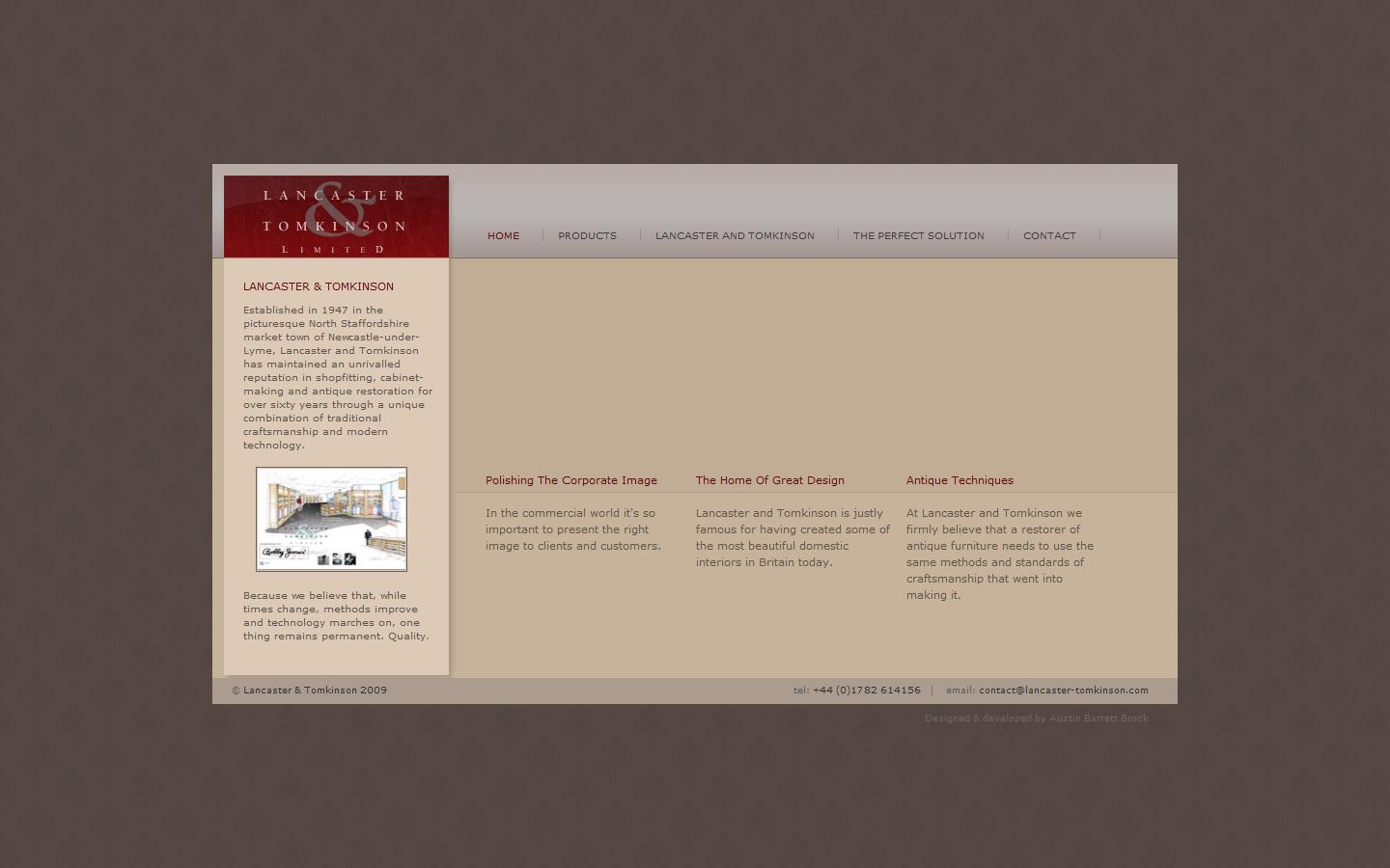 Lancaster & Tomkinson Ltd Website