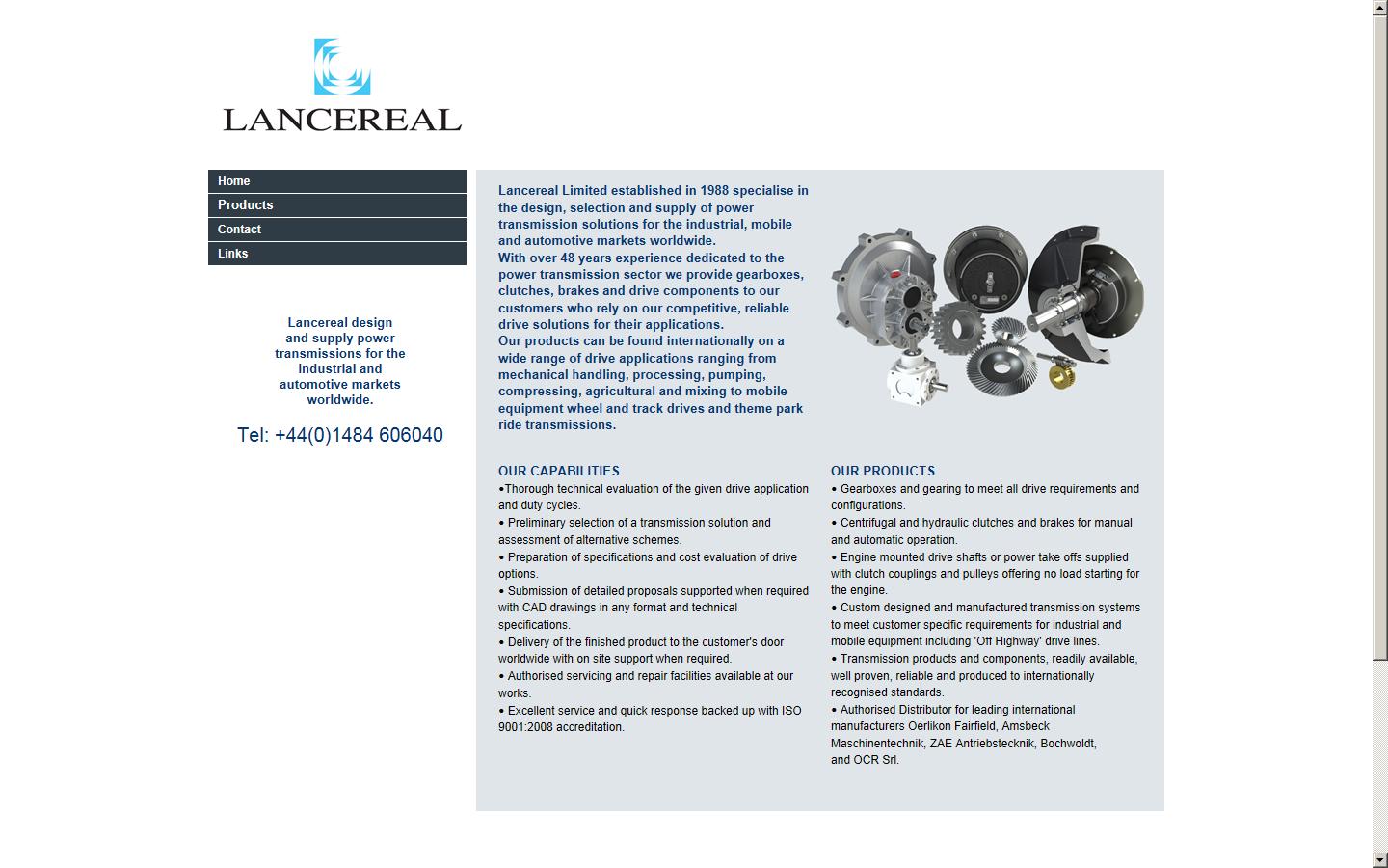 Lancereal Ltd Website