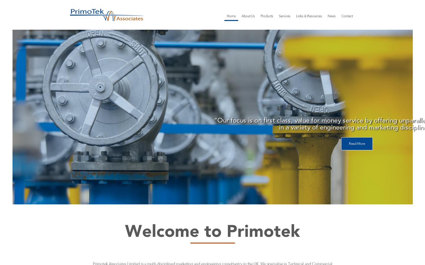 PrimoTek Associates Ltd Website