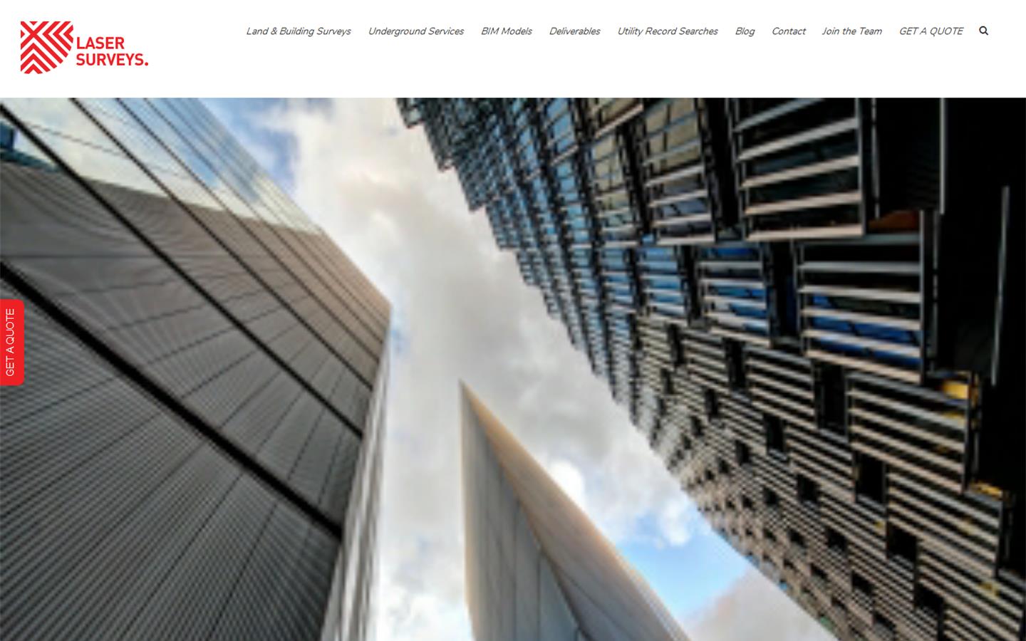 Laser Surveys Ltd Website