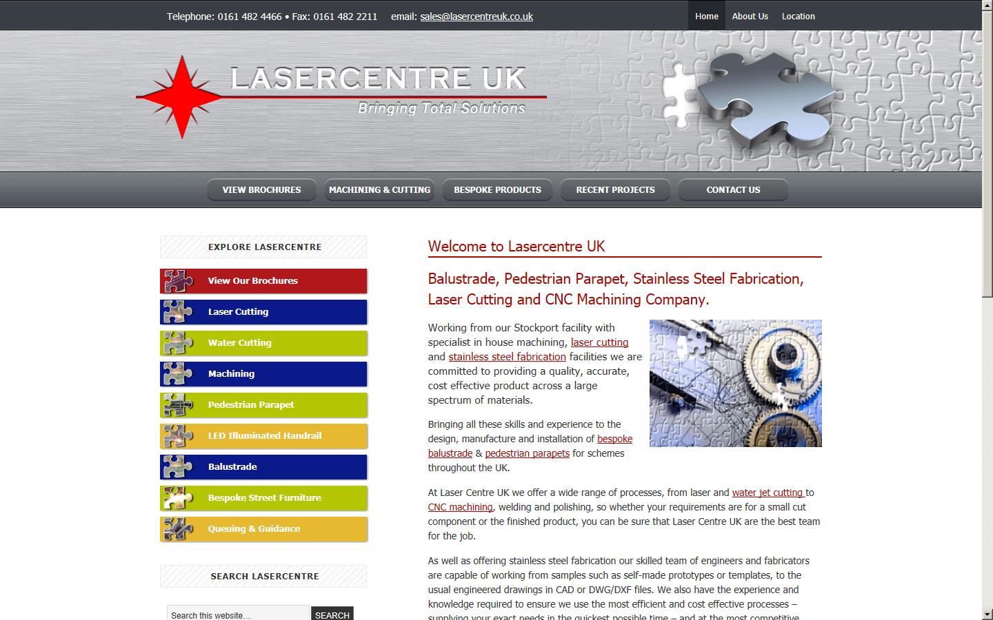 Lasercentre (UK) Ltd  Website