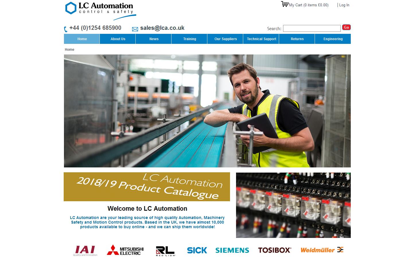 LC Automation Ltd Website