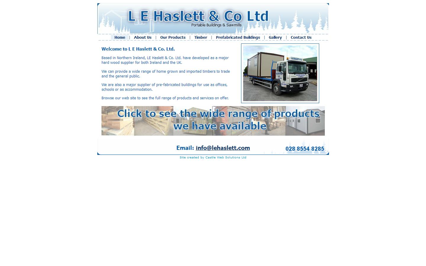 LE Haslett & Co  Website