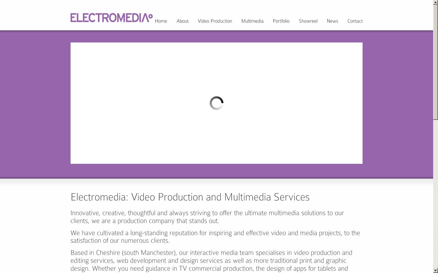 Electromedia Website
