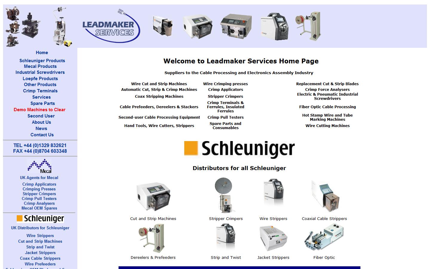 Leadmaker Services Ltd Website