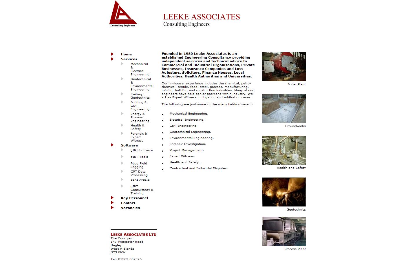 Leeke Associates Ltd - Stourbridge Website
