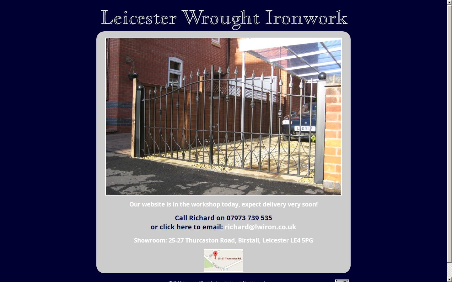Leicester Wrought Ironwork Co  Website