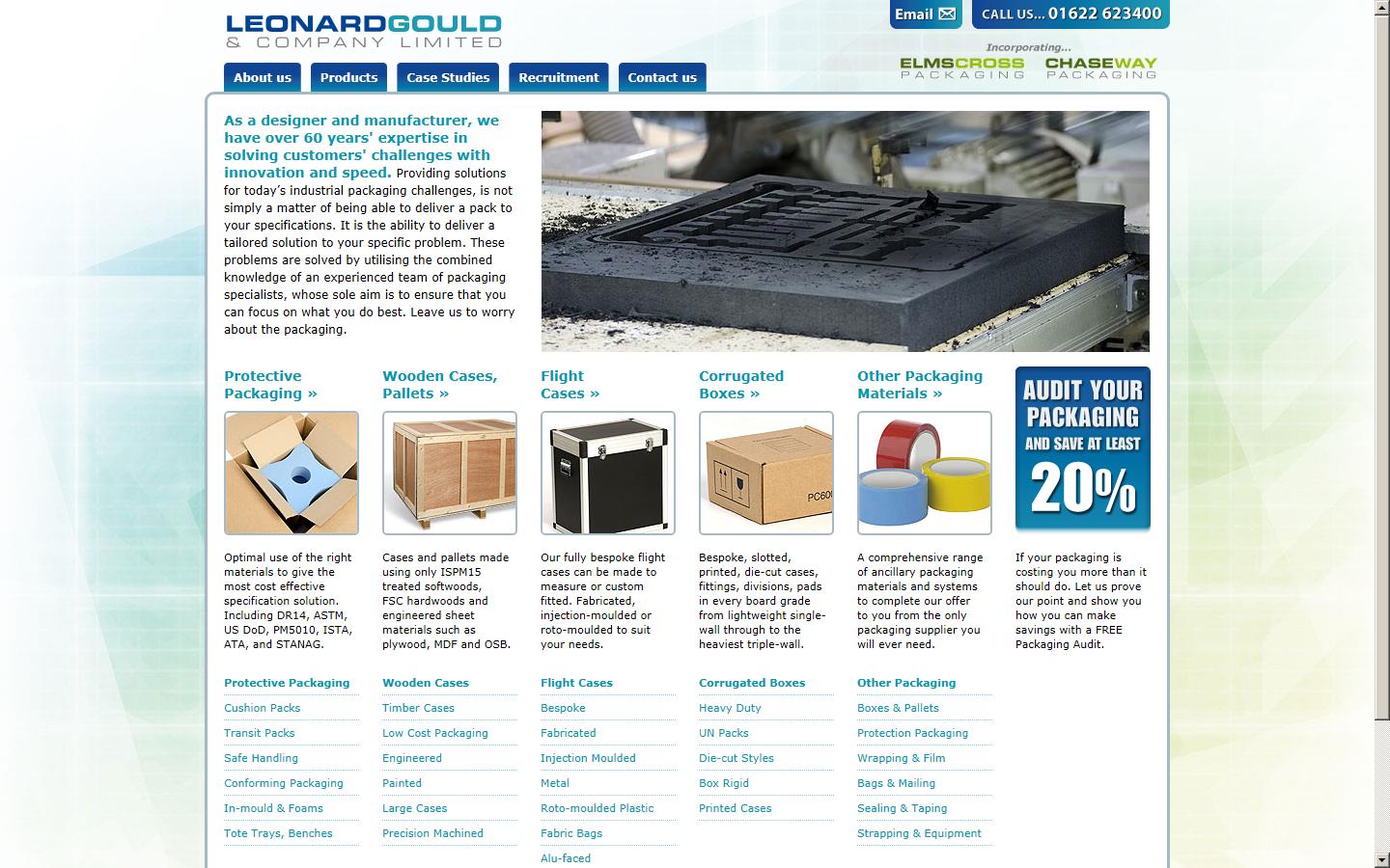 Leonard Gould & Company Ltd Website