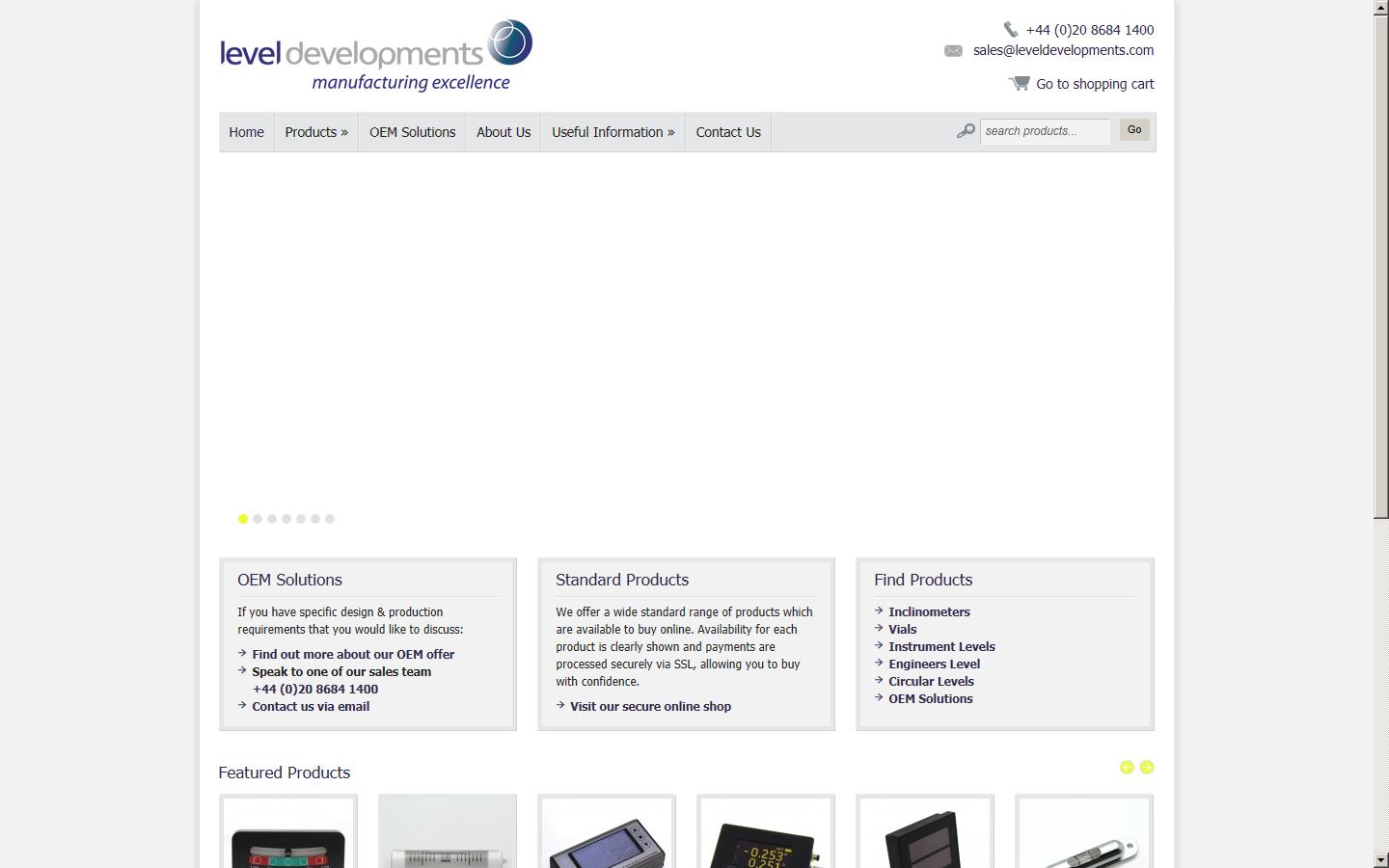 Level Developments Ltd Website