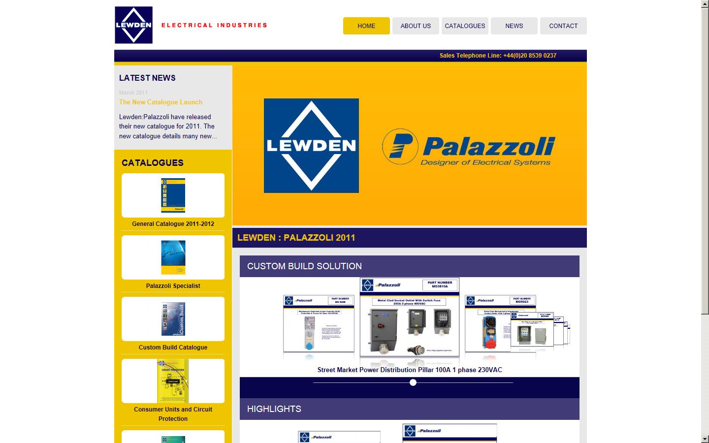Lewden Metal Products Ltd Website