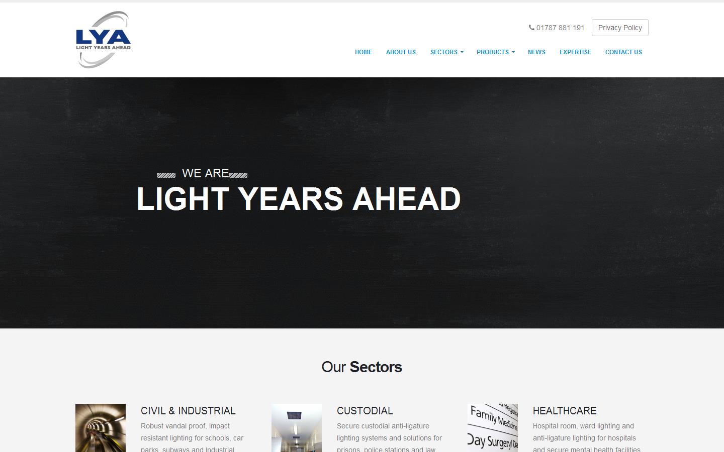 Light Years Ahead Ltd Website