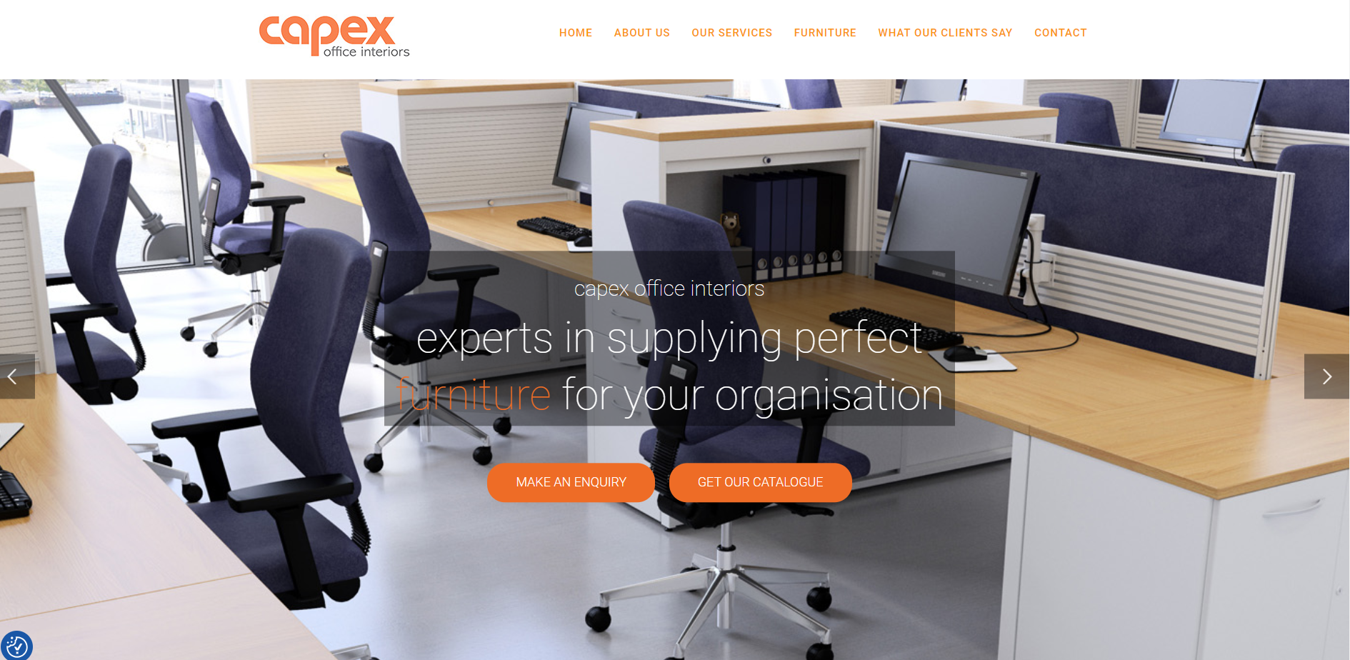 Capex Office Interiors Ltd Website