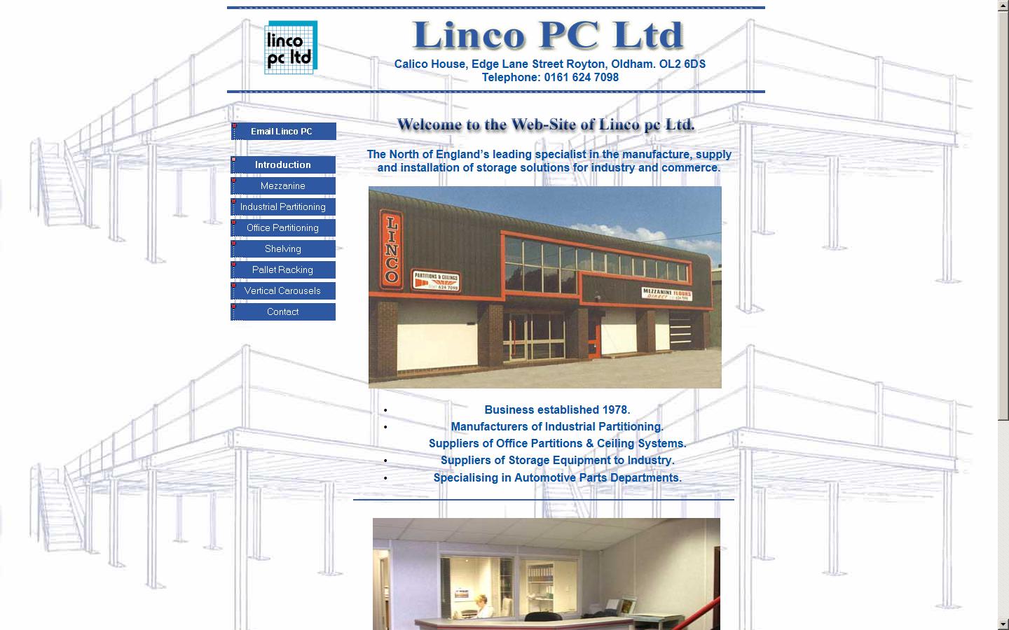 Linco Pc Ltd Website