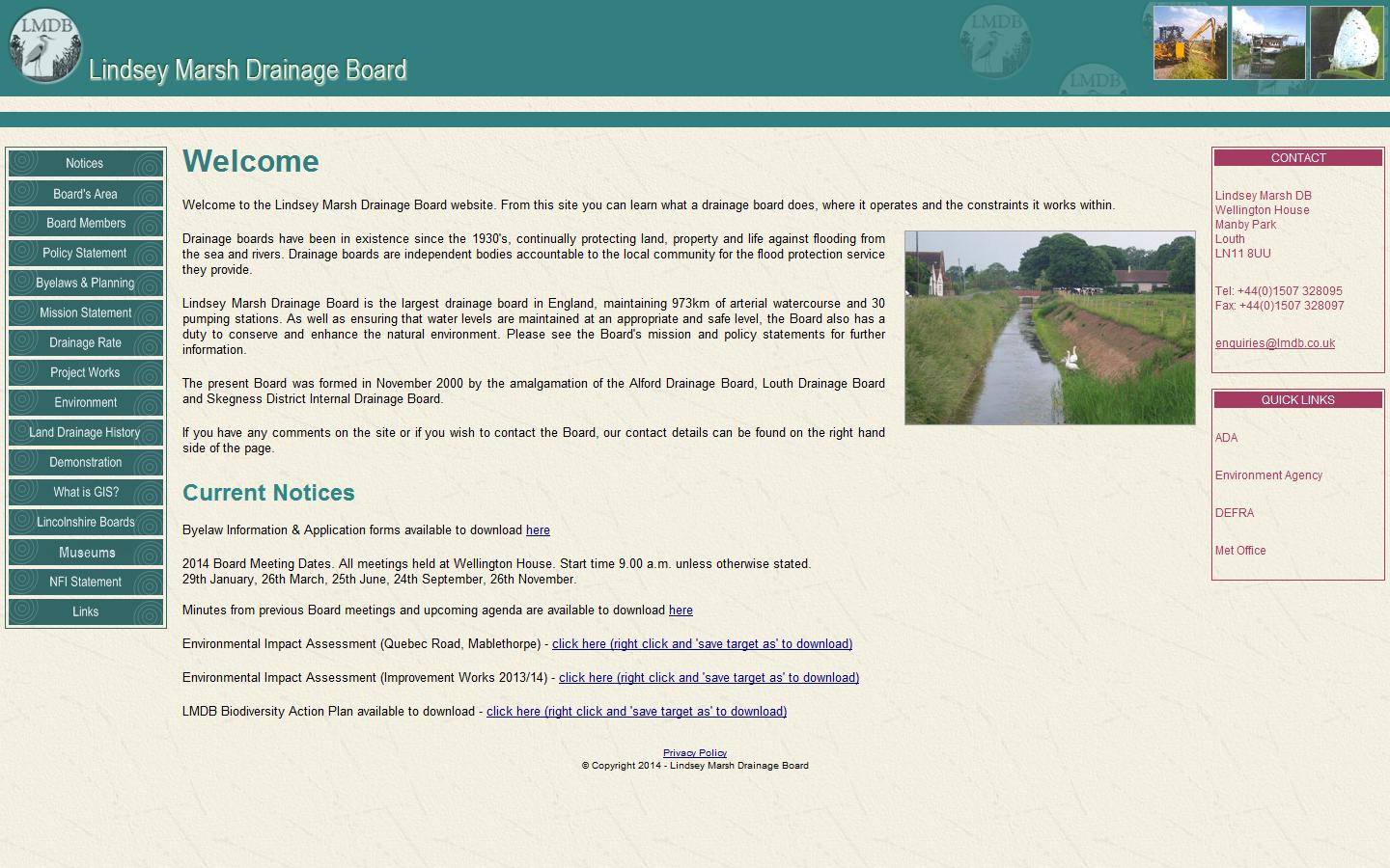 Lindsey Marsh DB Website