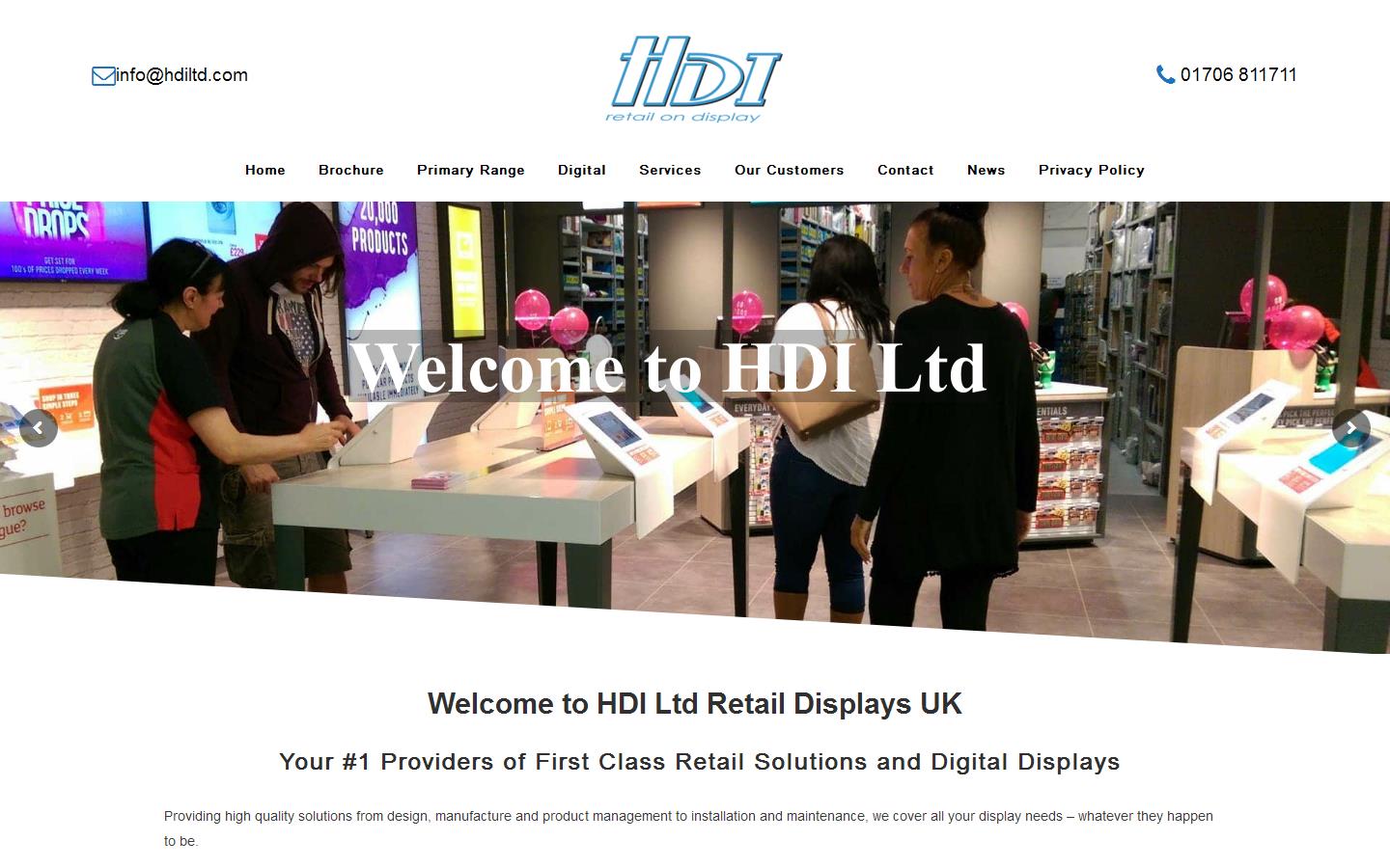 HDI Ltd Website