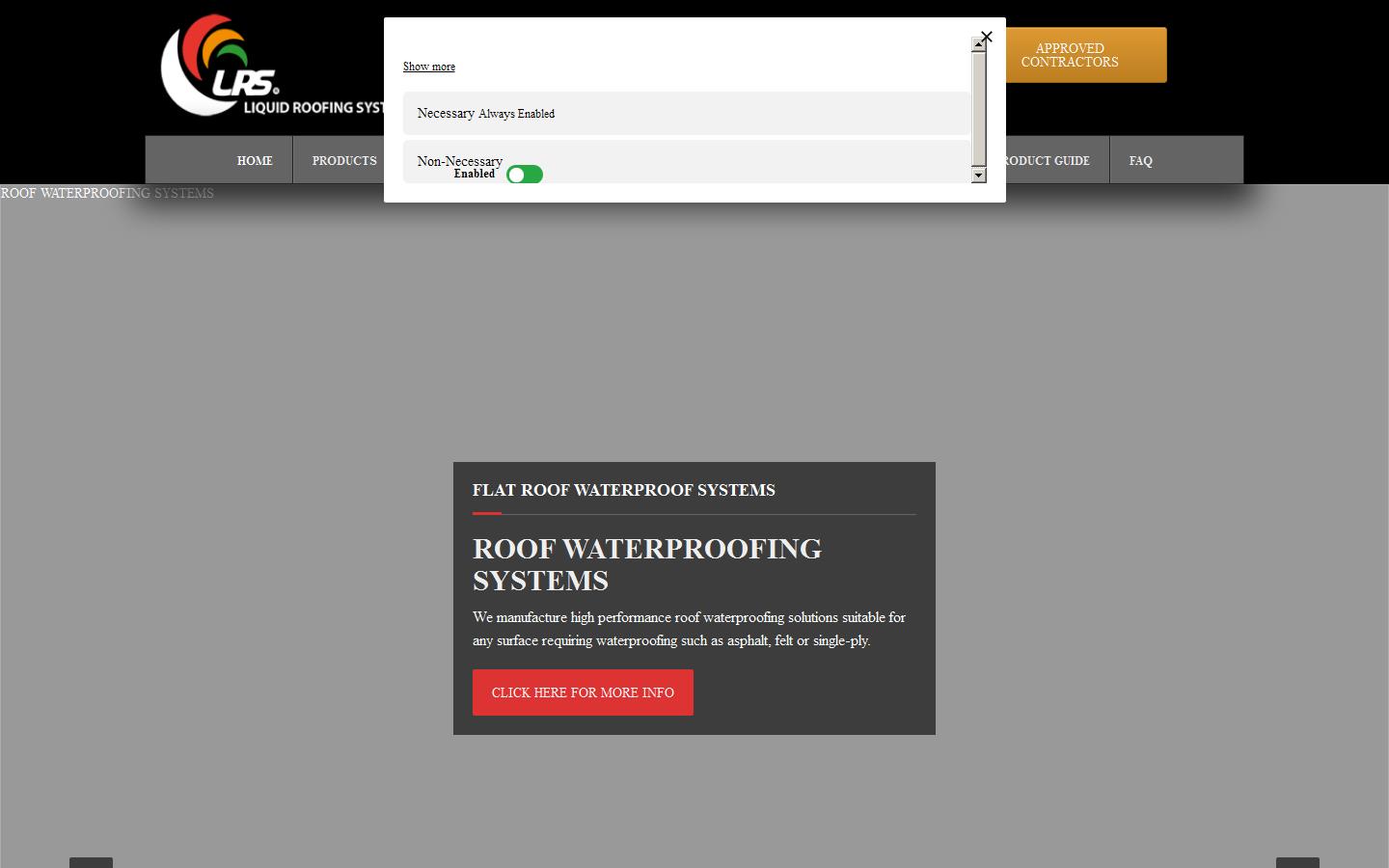 Liquid Roofing Systems LTD Website