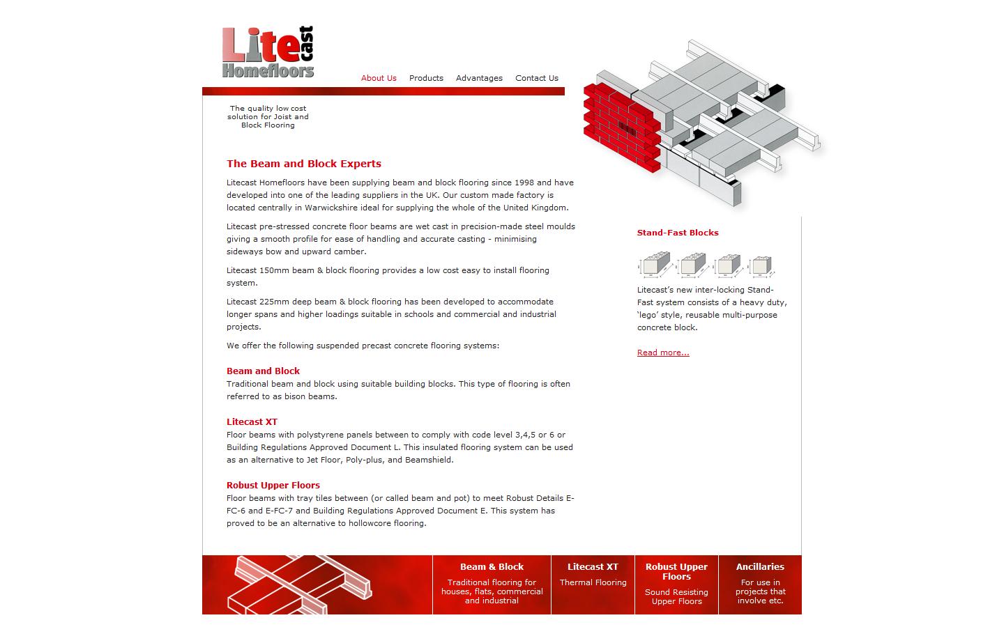 Litecast Homefloors  Website