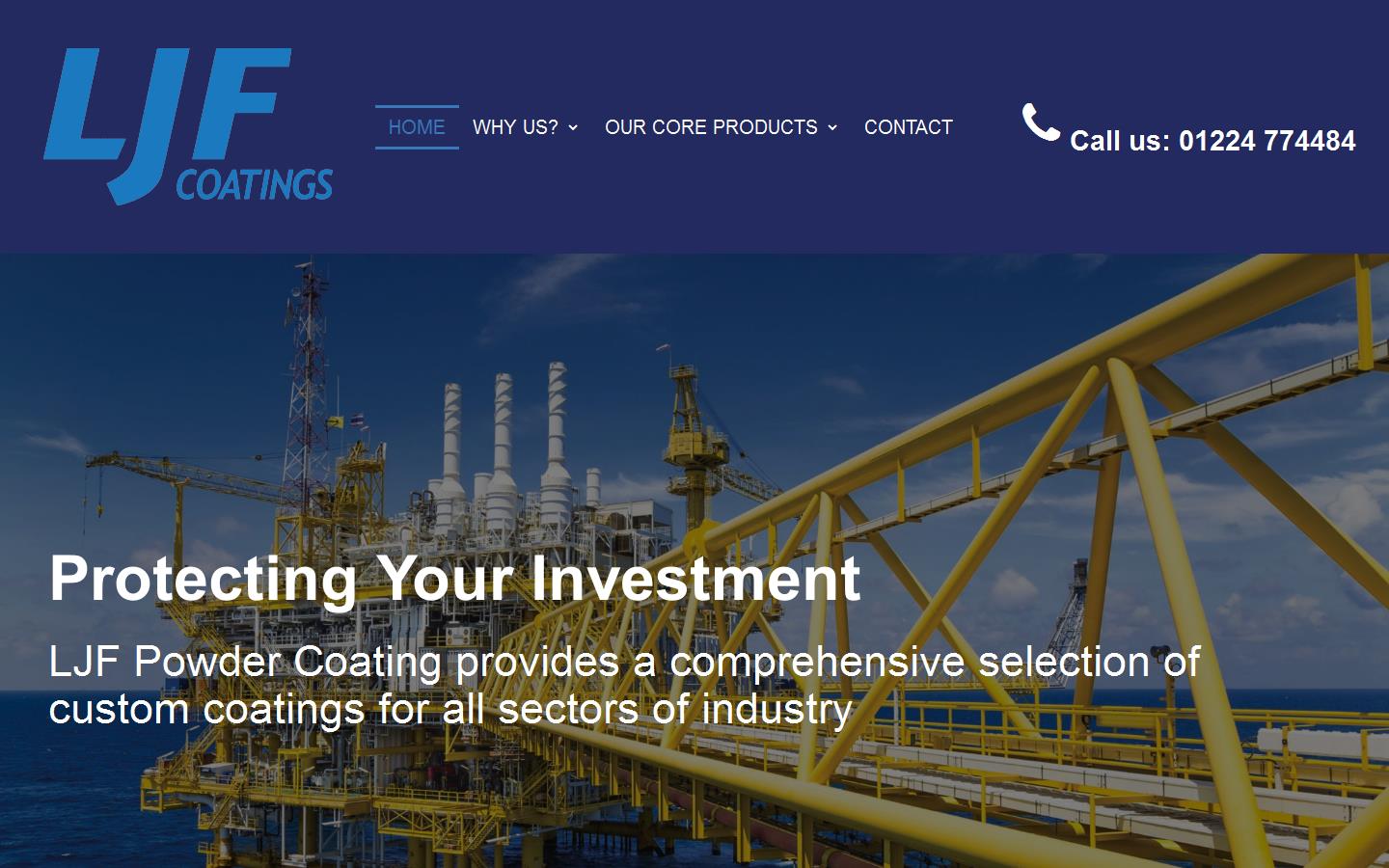 Ljf Powder Coating Ltd Website