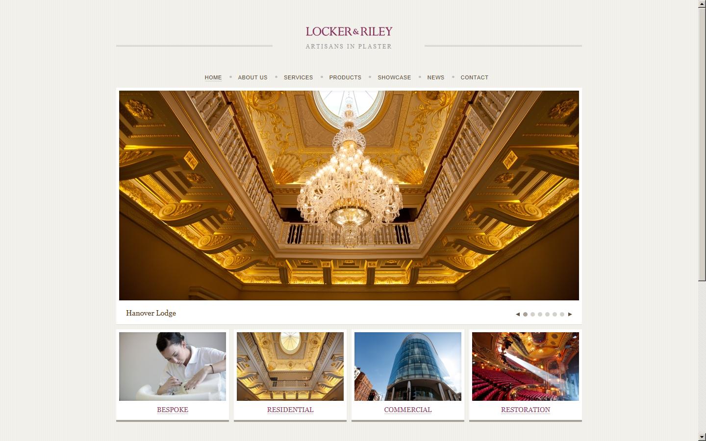 Locker & Riley Ltd Website