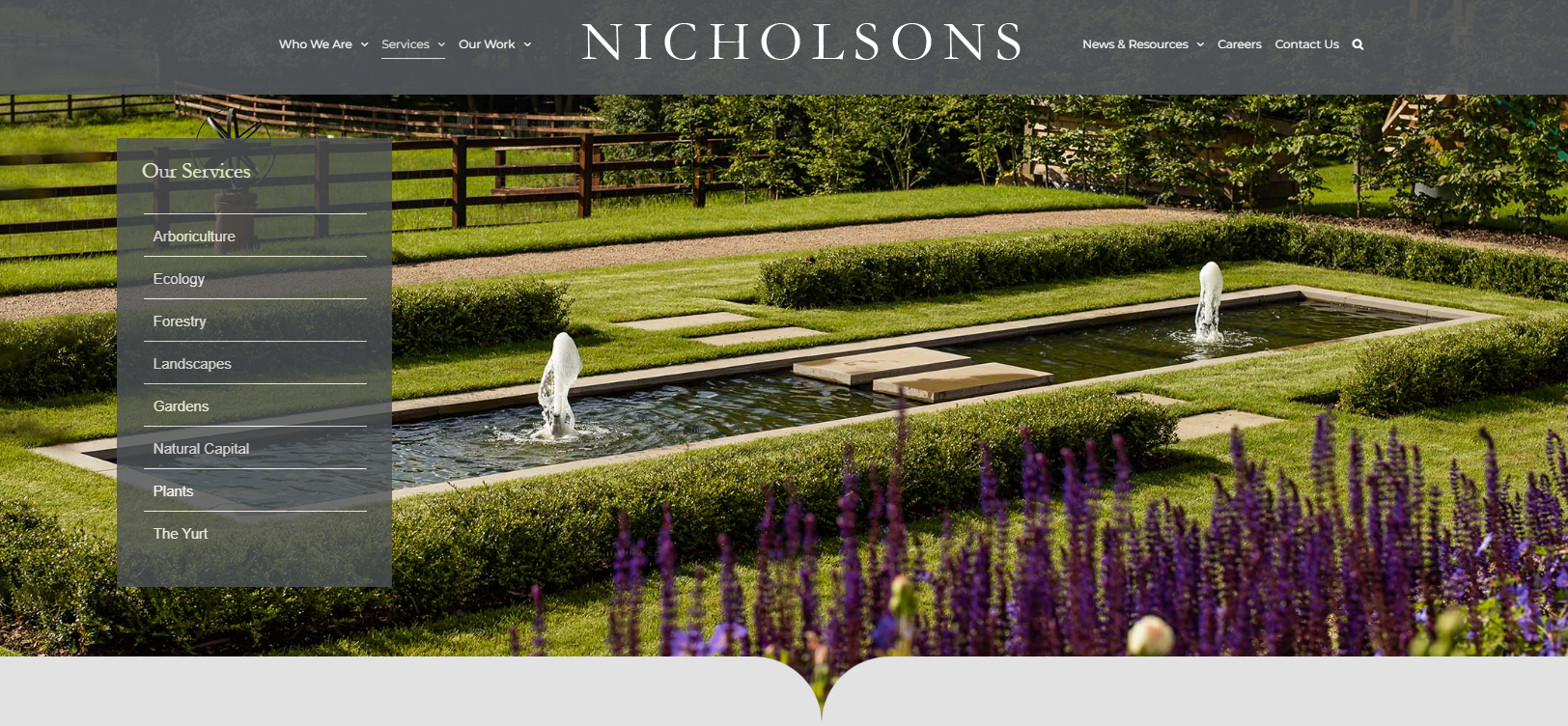 Nicholsons Website