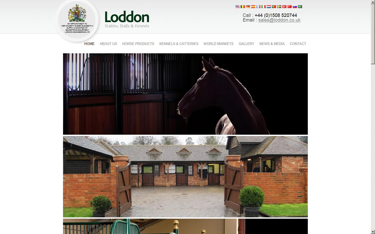 Loddon Engineering Ltd Website