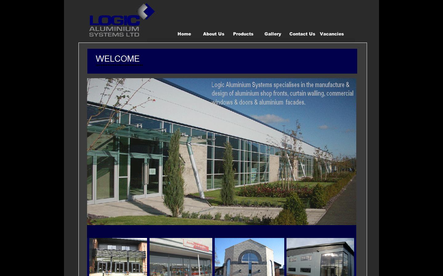 Logic Aluminium Systems Ltd Website