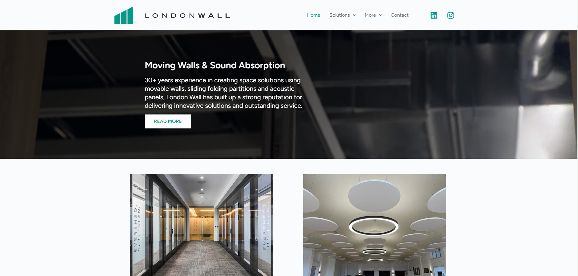 London Wall Design Ltd Website