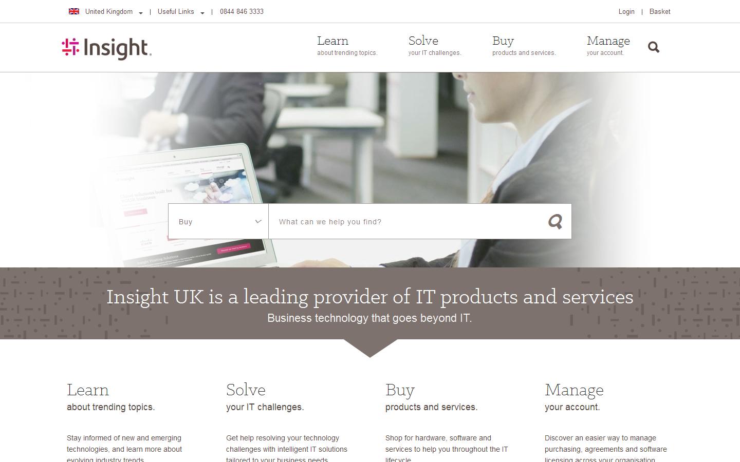 Insight Direct UK Website