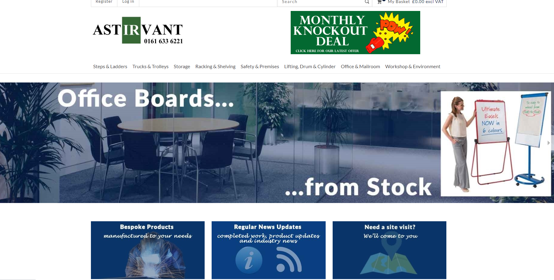 Astirvant Ltd Website
