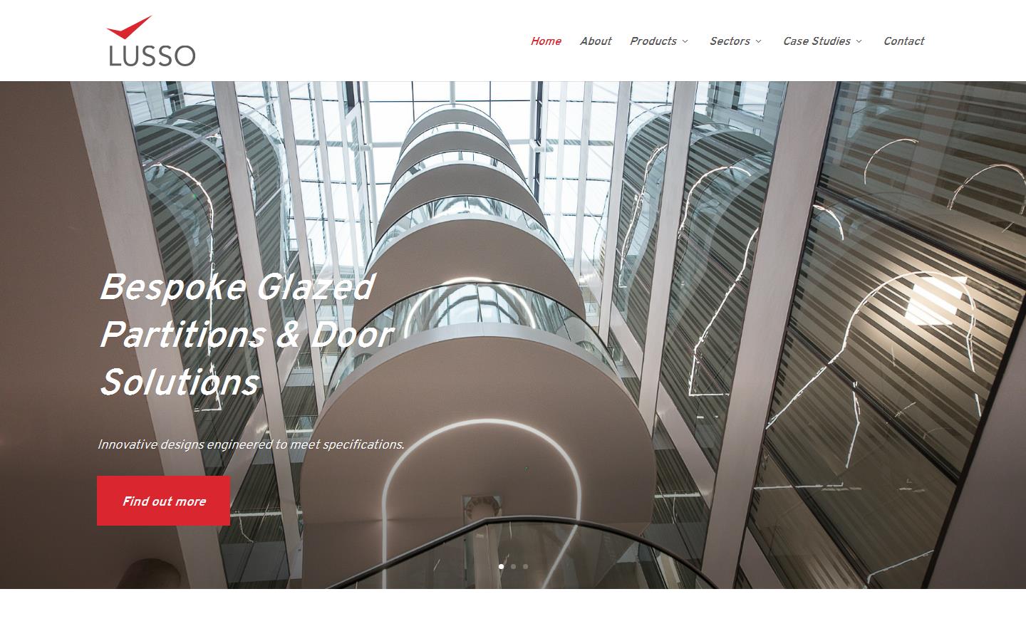 Lusso Interiors Ltd Website