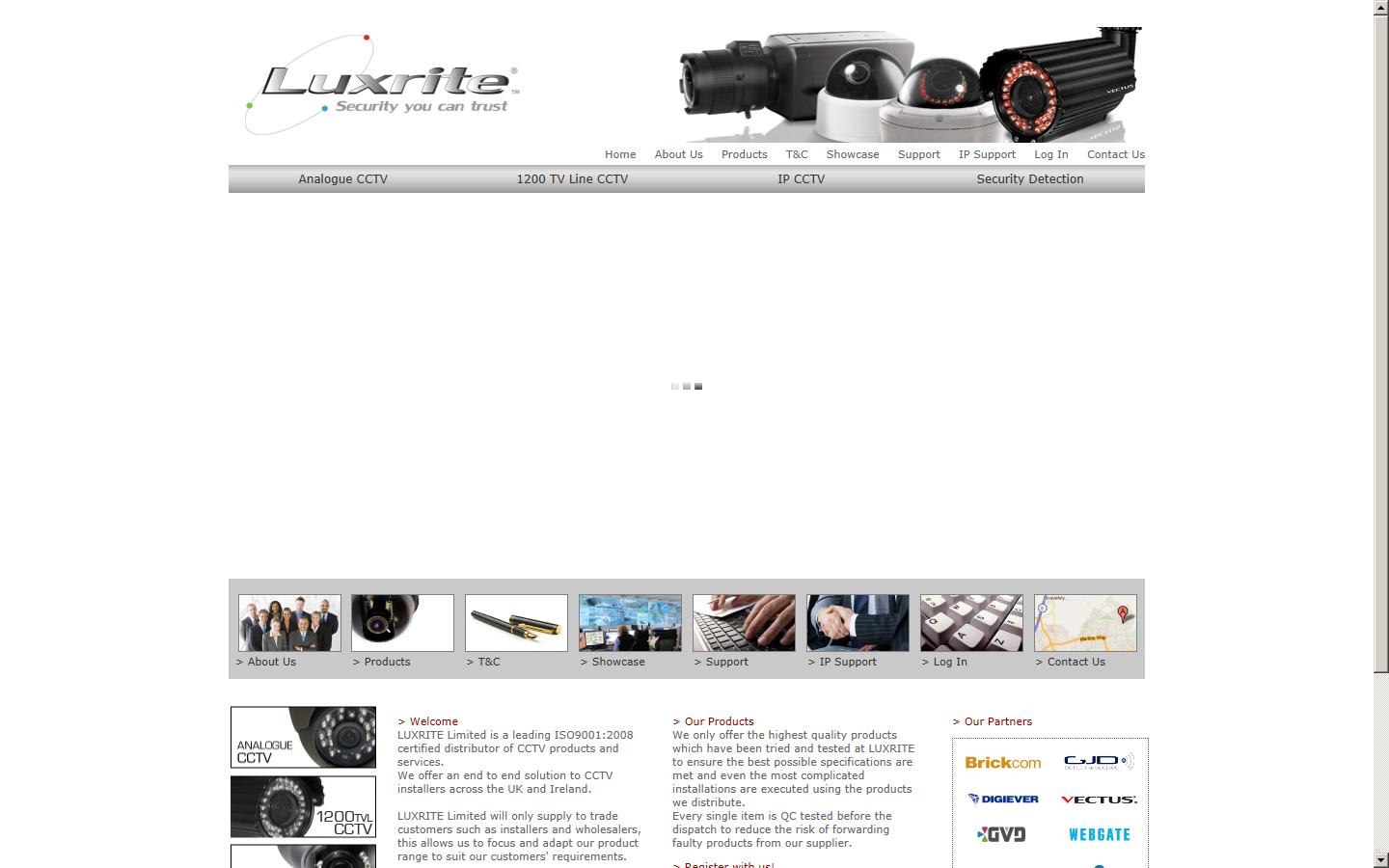 Luxrite Ltd Website
