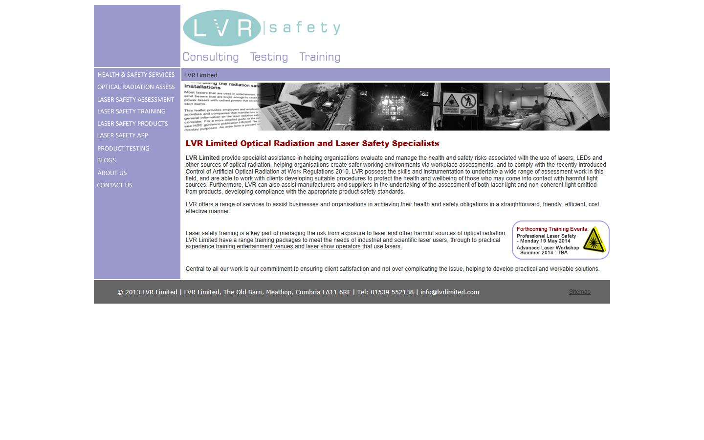 LVR Ltd Website