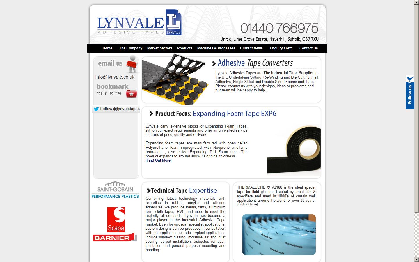 Lynvale Ltd Website