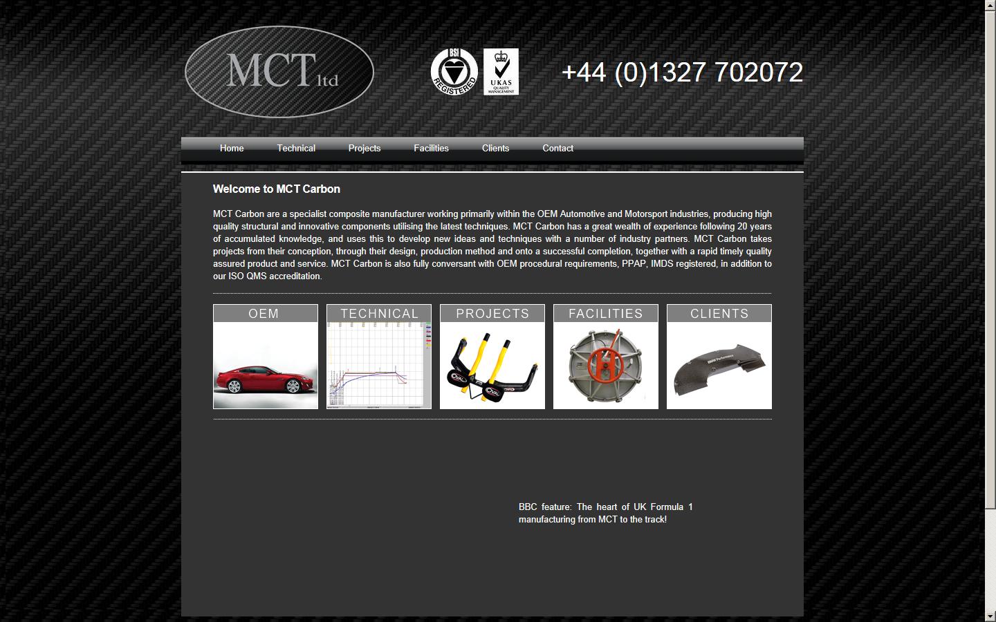 MCT Ltd Website