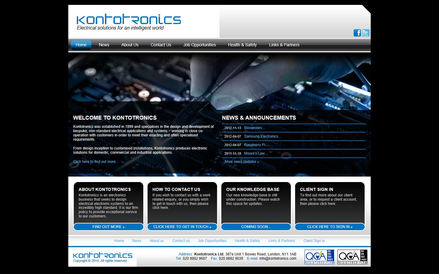 Kontotronics Website
