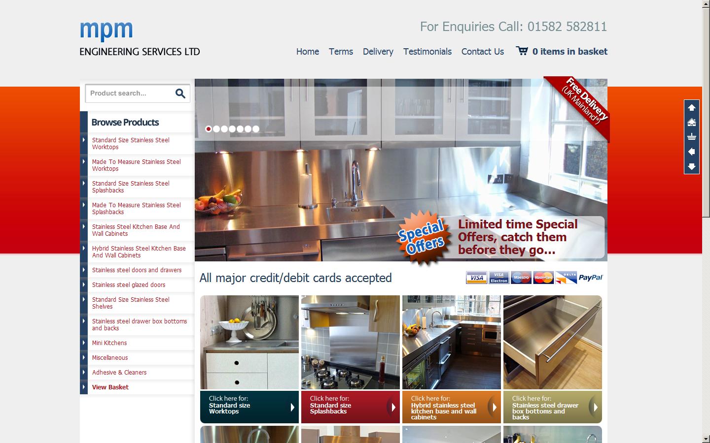 MPM Engineering Services Ltd Website