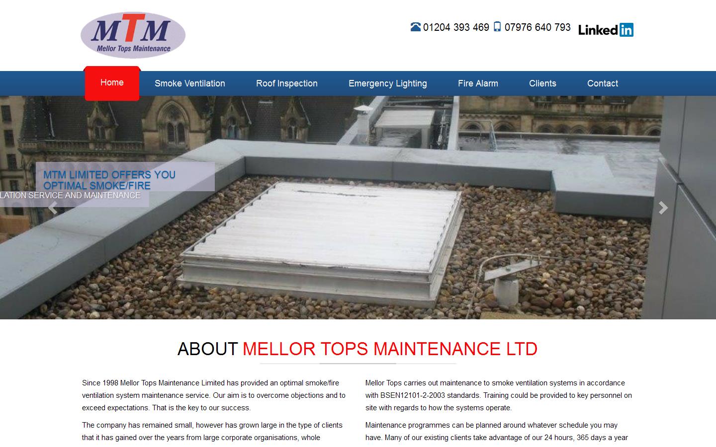 MTM - Bolton Website