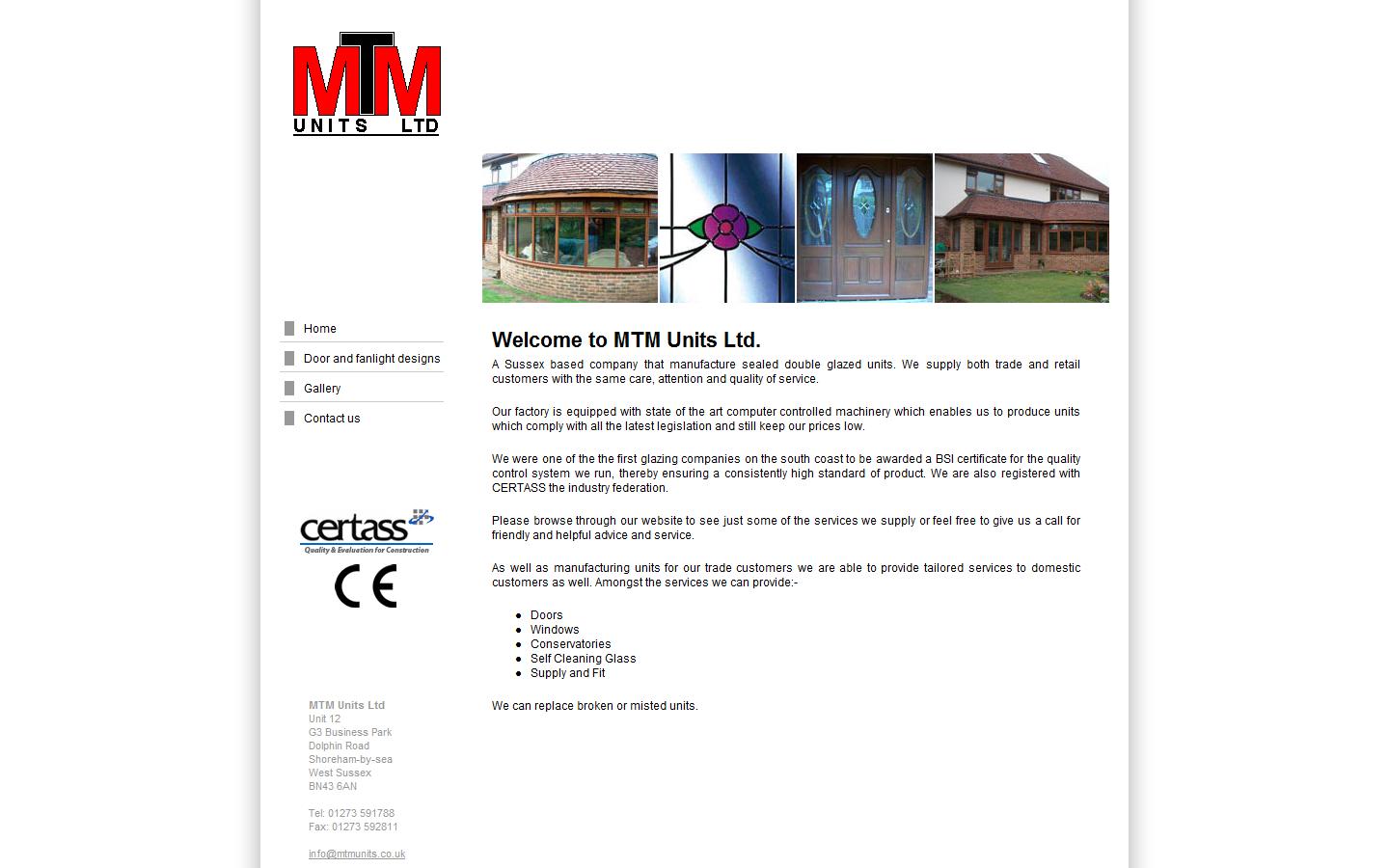 MTM Units Ltd Website