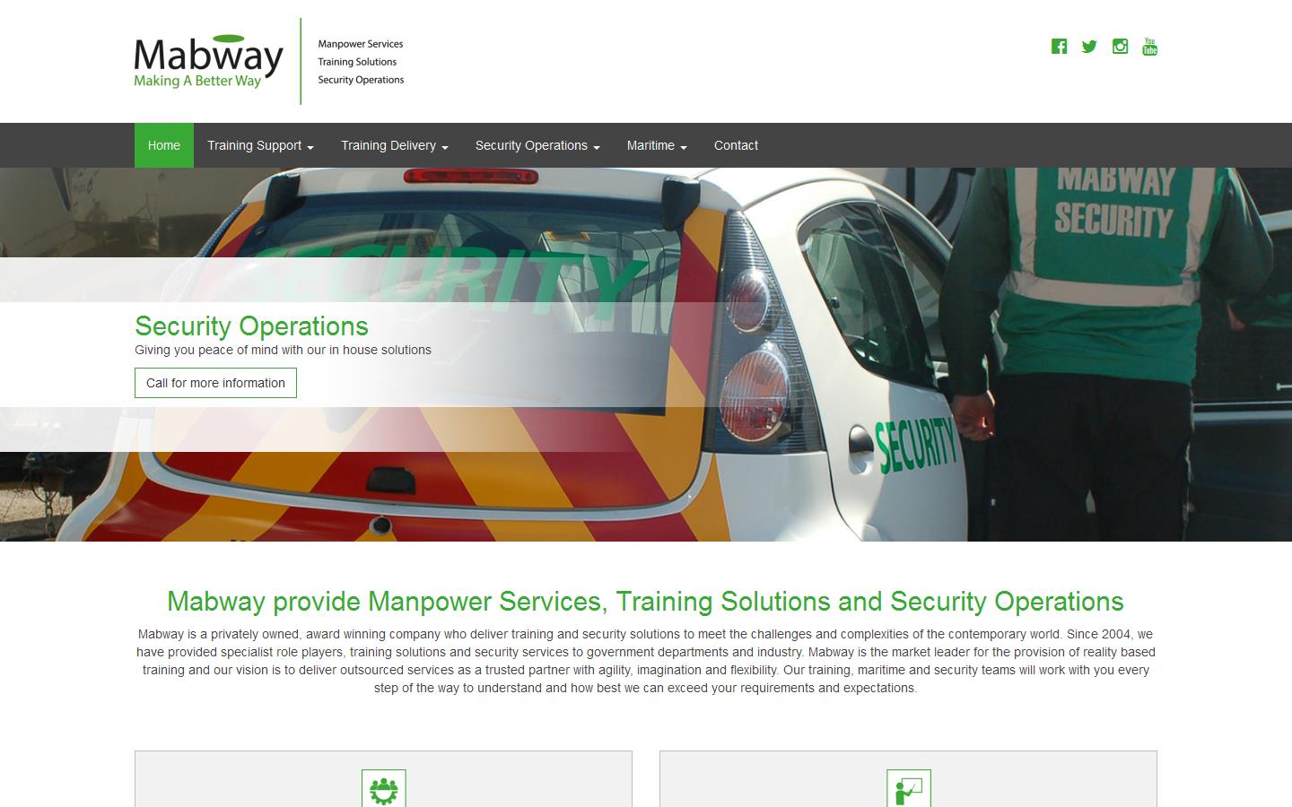 Mabway Ltd - Havant Website