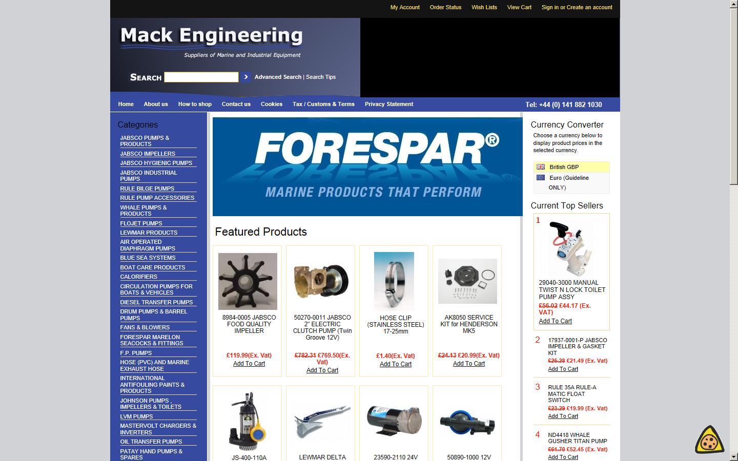 MACK ENGINEERING Website