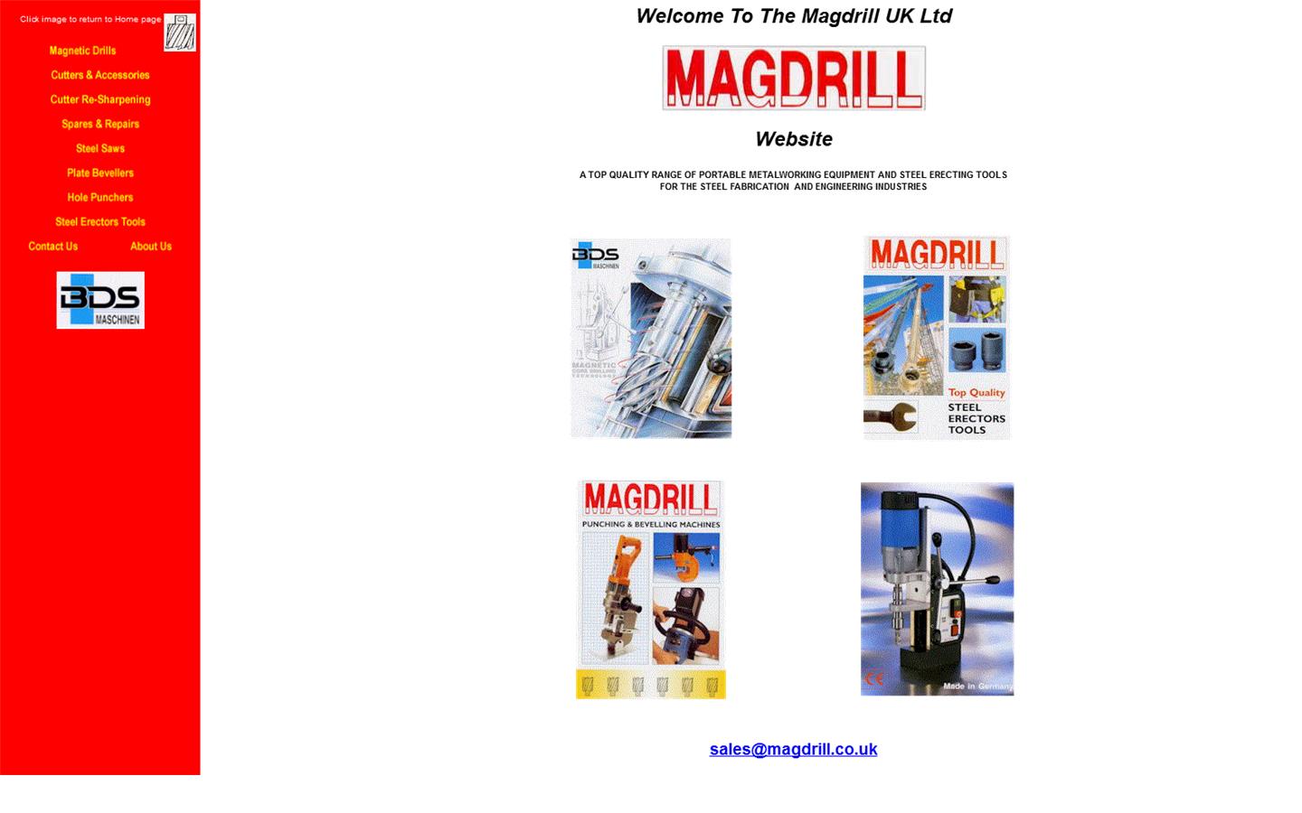Magdrill UK Ltd Website