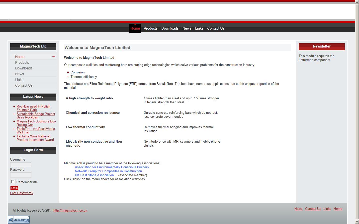 Magmatech Ltd Website