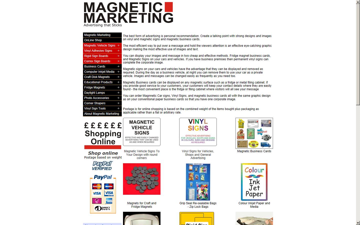 Magnetic Marketing  Website