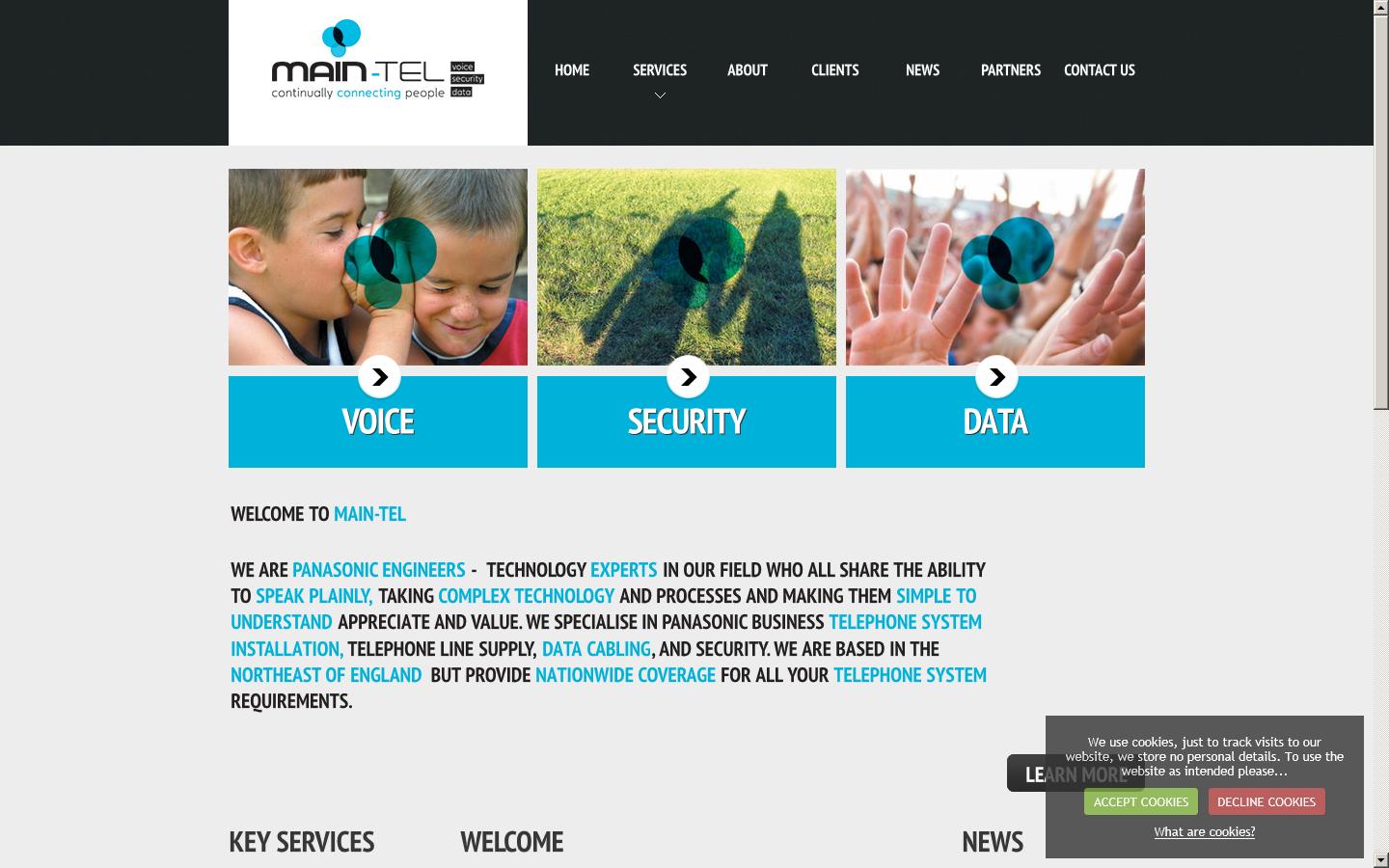 Main-Tel Website